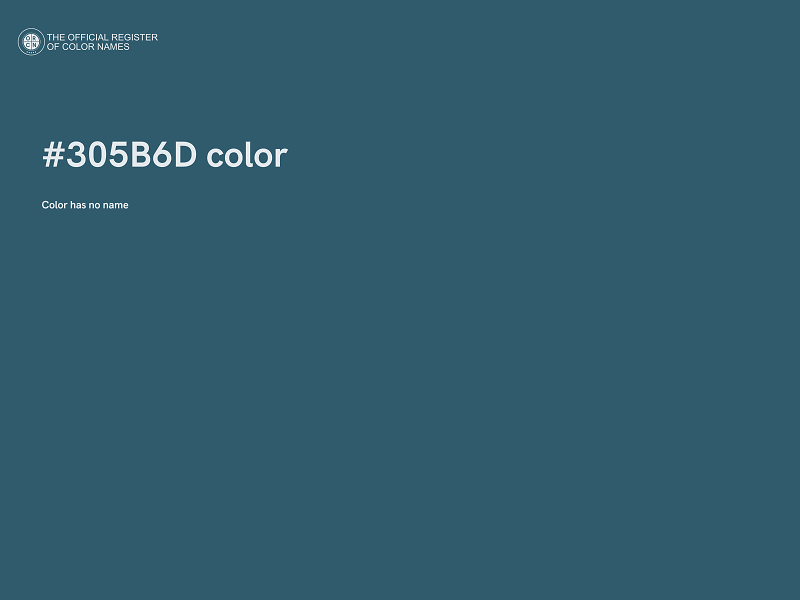 #305B6D color image