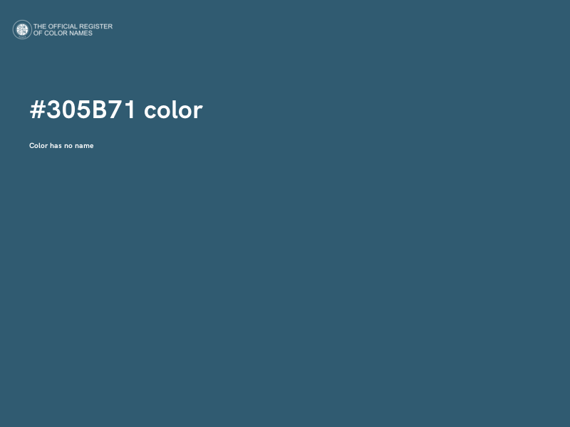 #305B71 color image