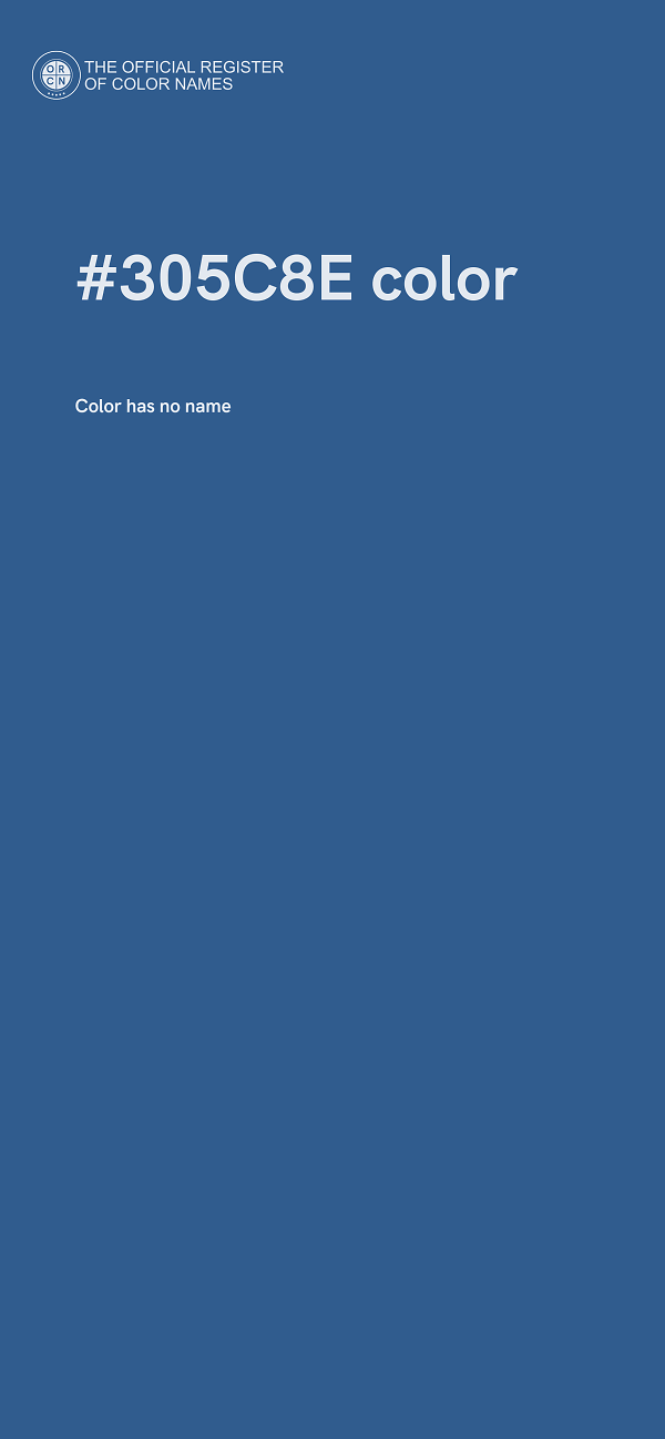 #305C8E color image