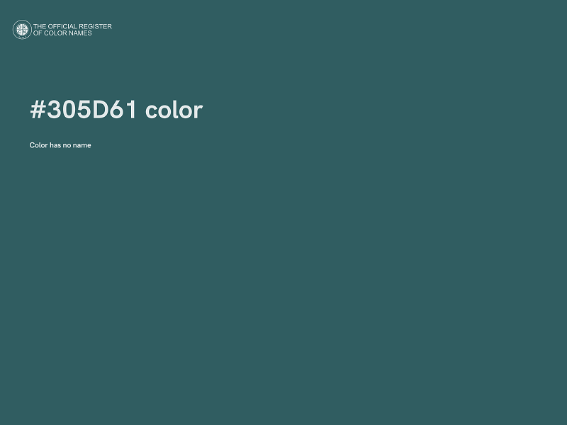 #305D61 color image