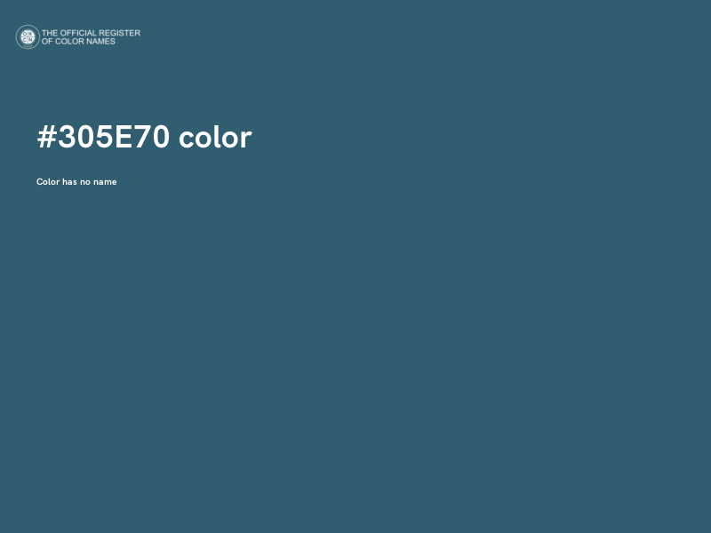 #305E70 color image