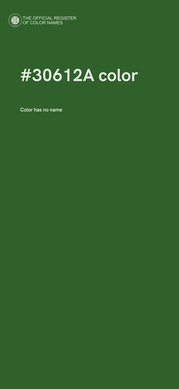#30612A color image