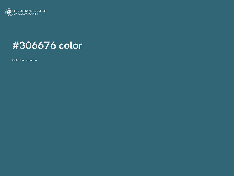 #306676 color image