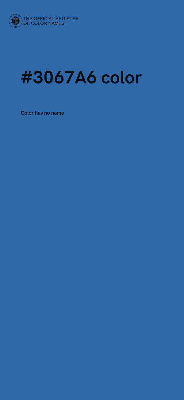 #3067A6 color image