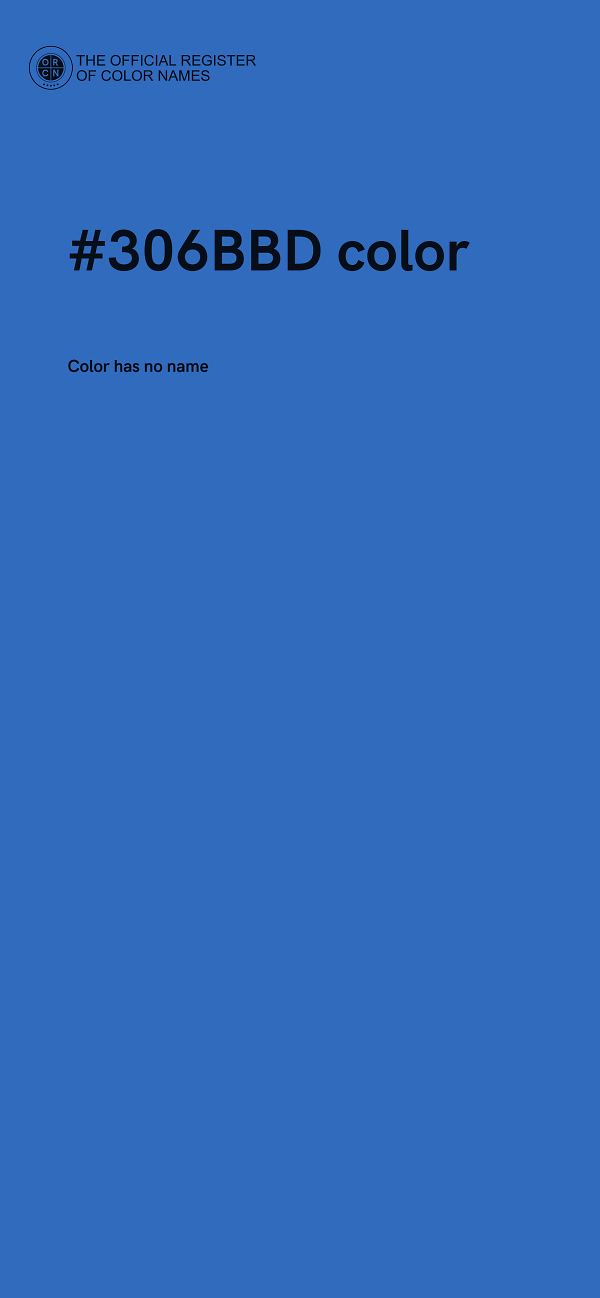 #306BBD color image