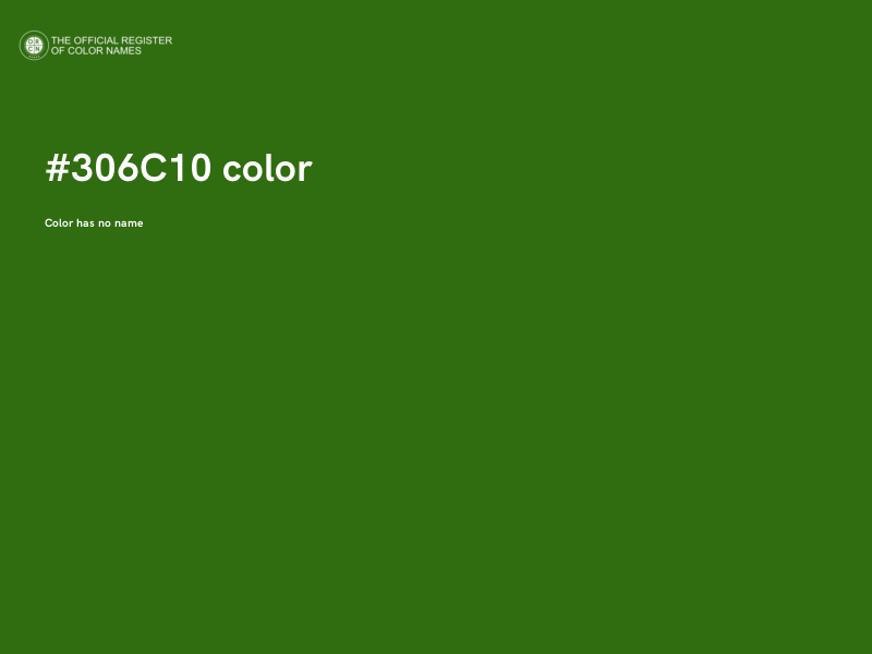 #306C10 color image