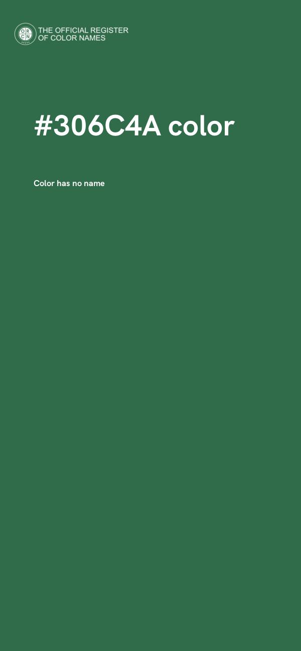 #306C4A color image