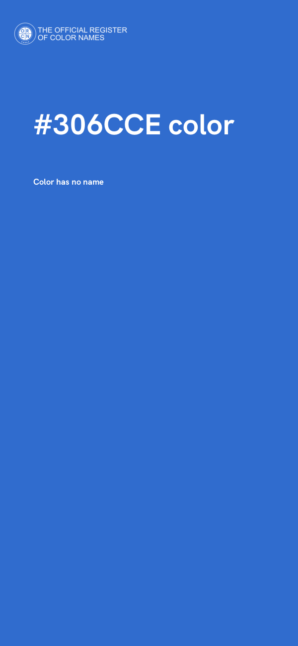 #306CCE color image