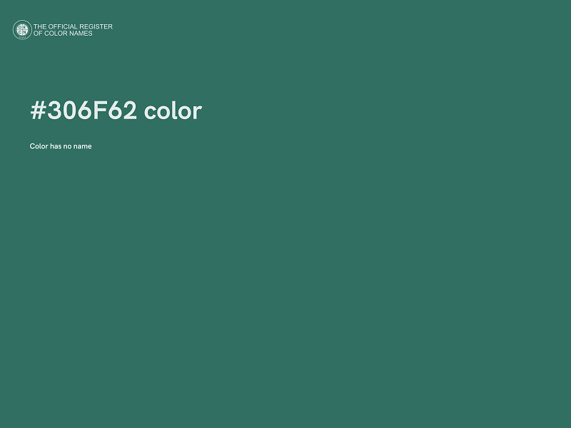 #306F62 color image