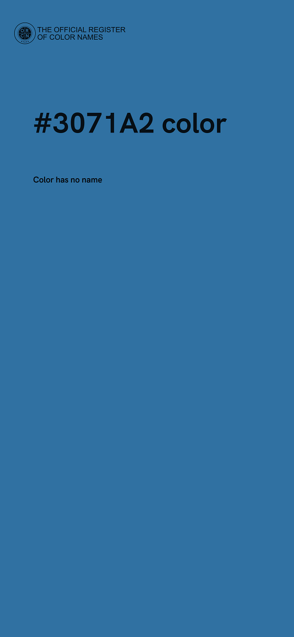 #3071A2 color image