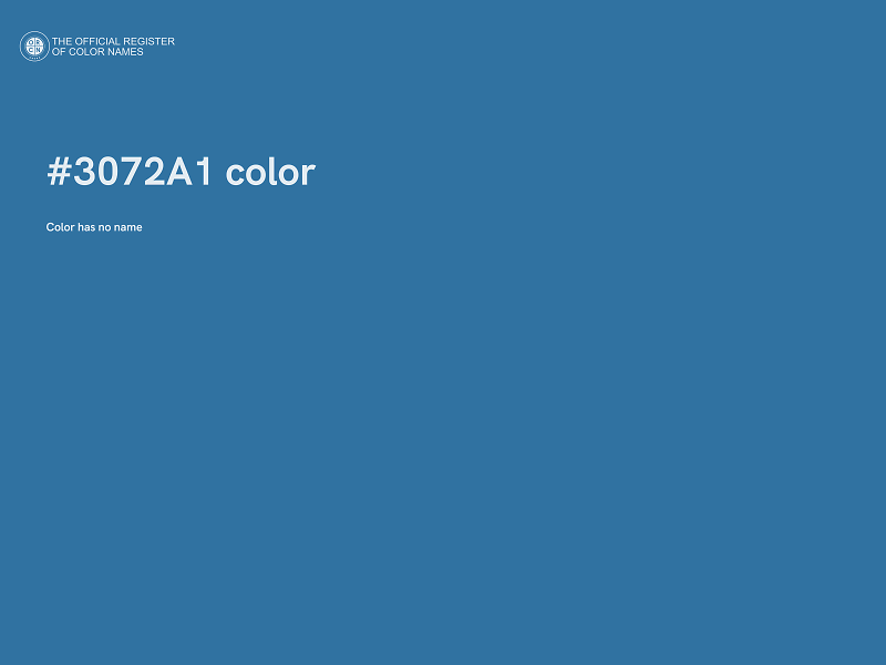 #3072A1 color image
