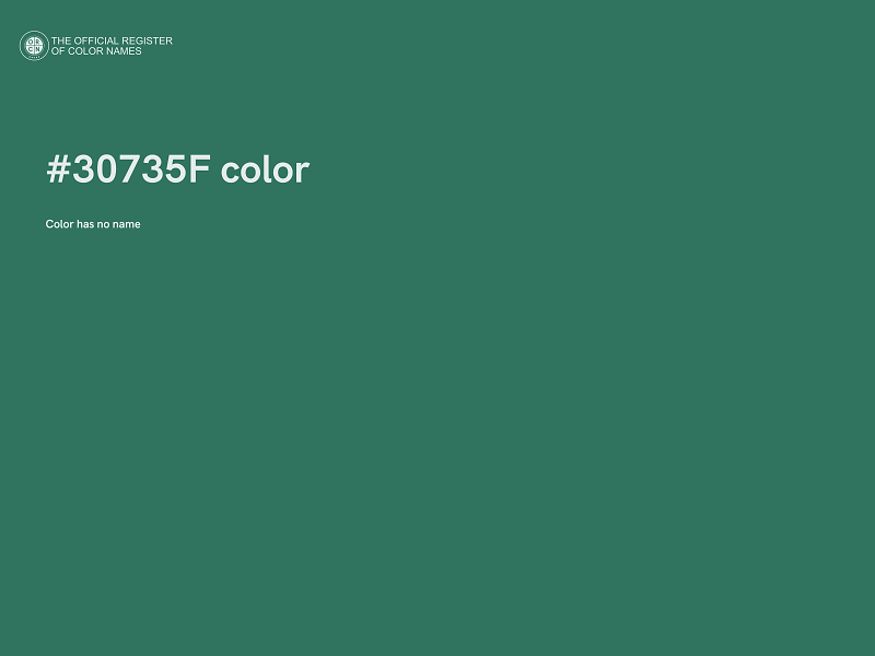#30735F color image
