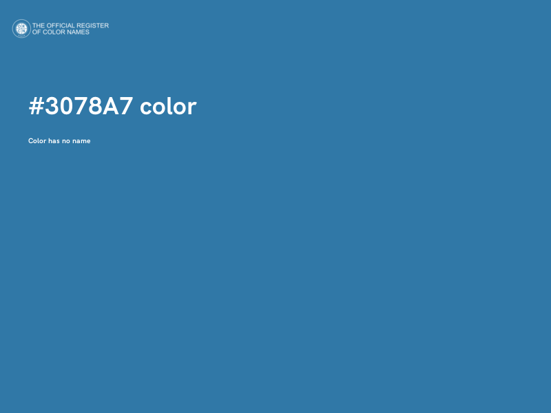 #3078A7 color image