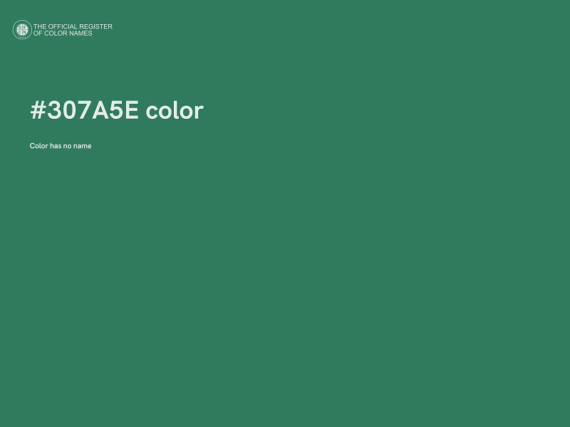 #307A5E color image