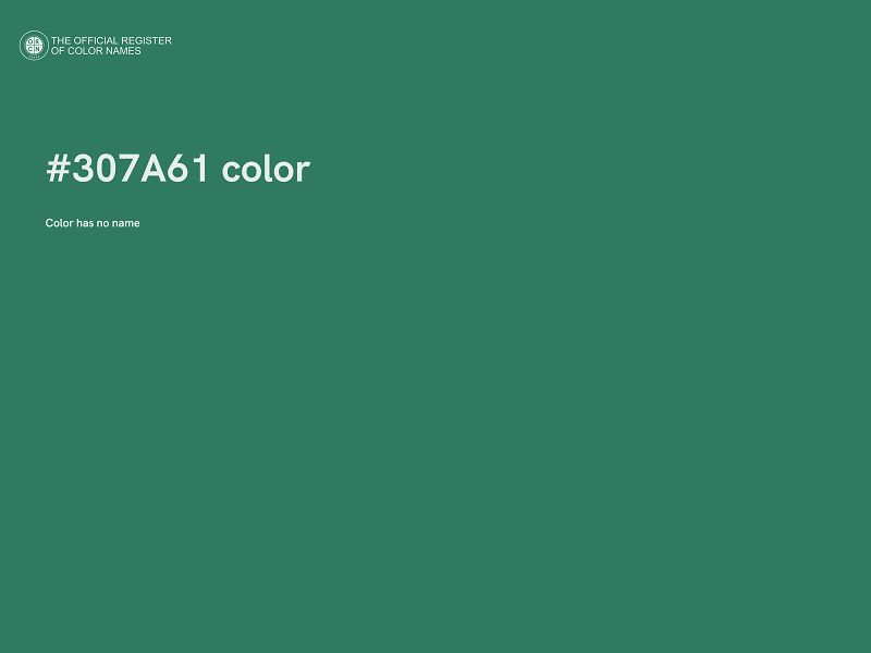 #307A61 color image