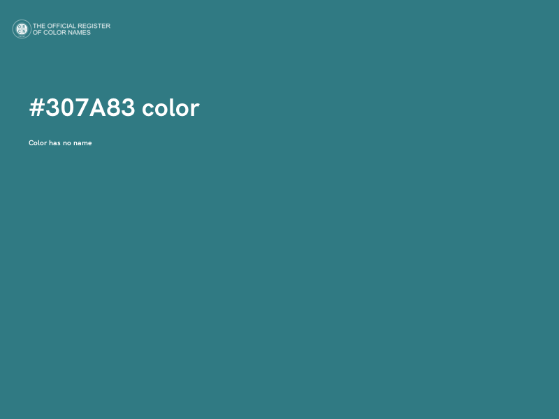 #307A83 color image