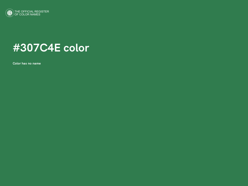 #307C4E color image
