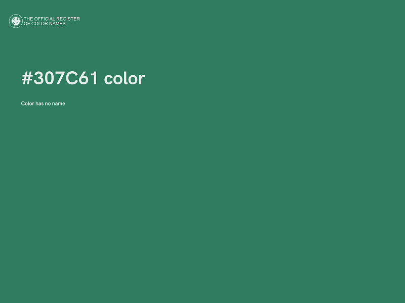 #307C61 color image