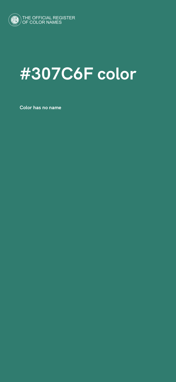 #307C6F color image