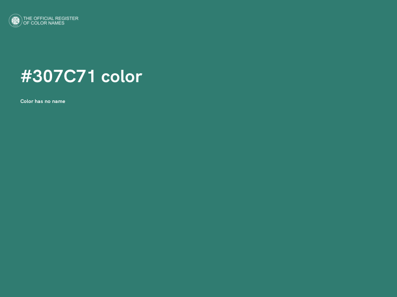 #307C71 color image