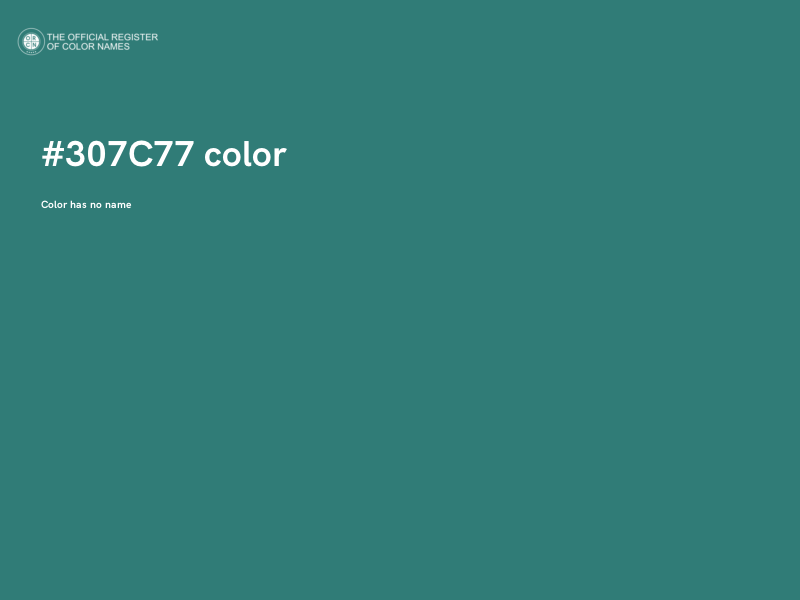 #307C77 color image