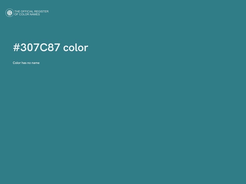 #307C87 color image