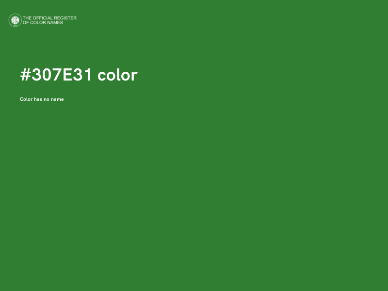 #307E31 color image