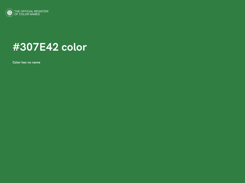 #307E42 color image