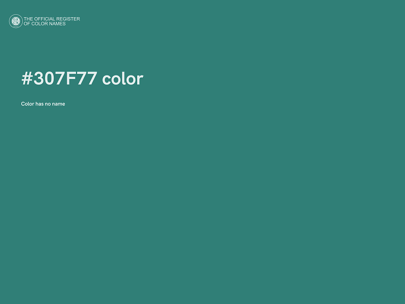#307F77 color image