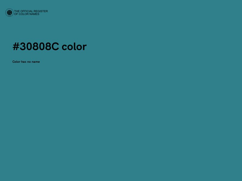#30808C color image