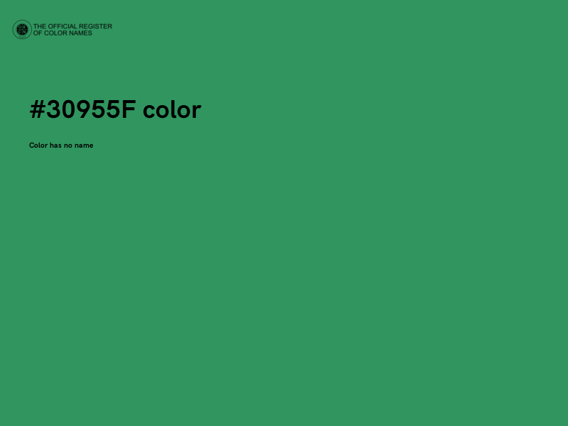 #30955F color image