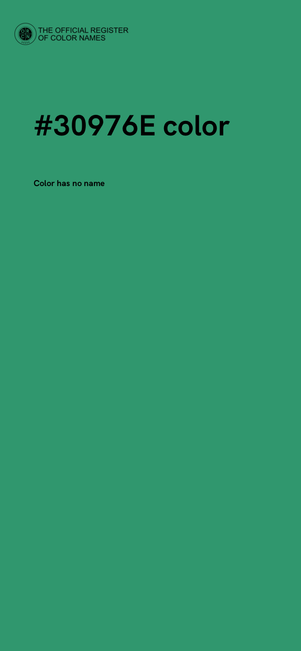 #30976E color image
