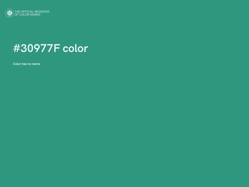 #30977F color image