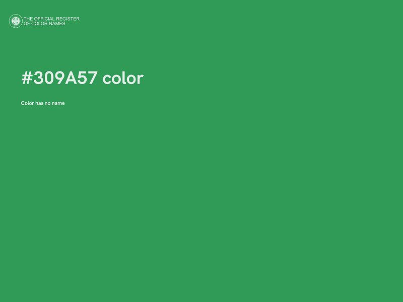 #309A57 color image