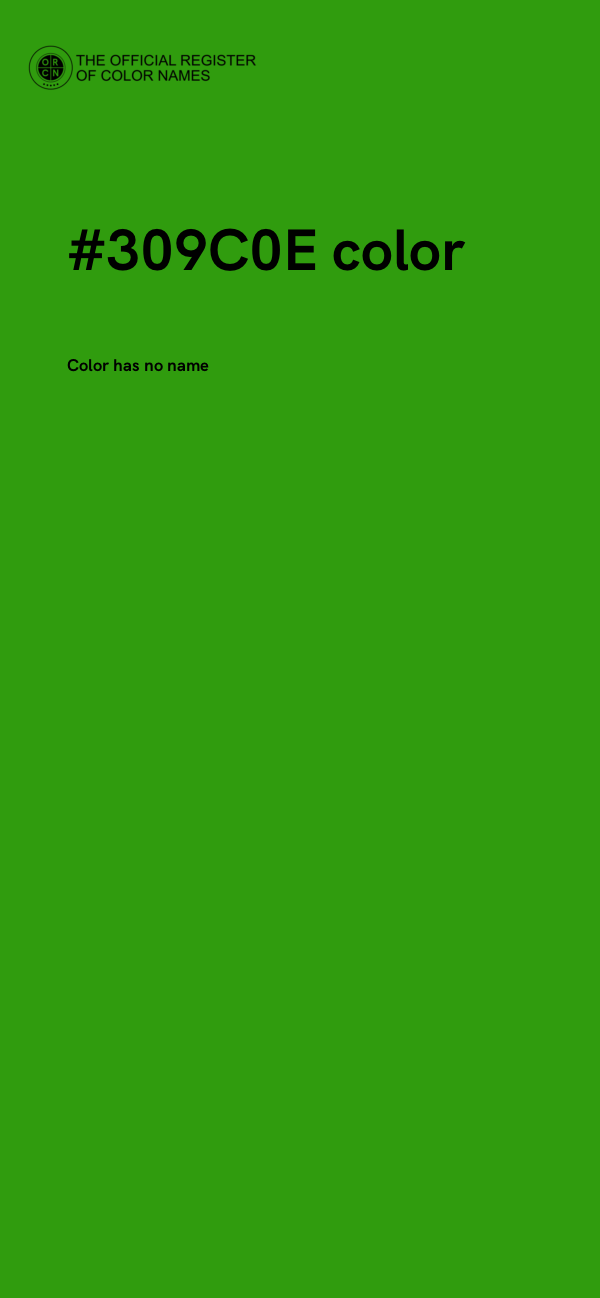 #309C0E color image