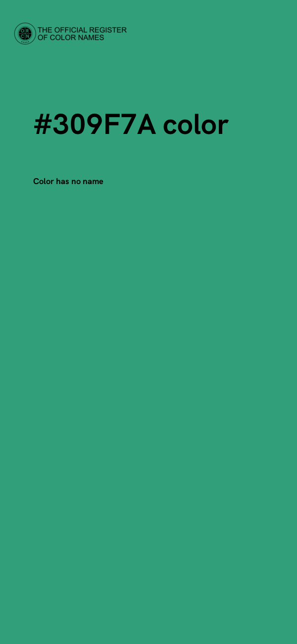 #309F7A color image