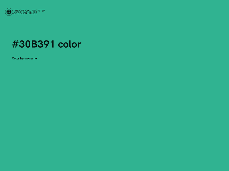#30B391 color image