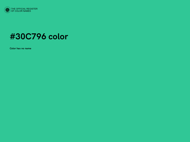 #30C796 color image