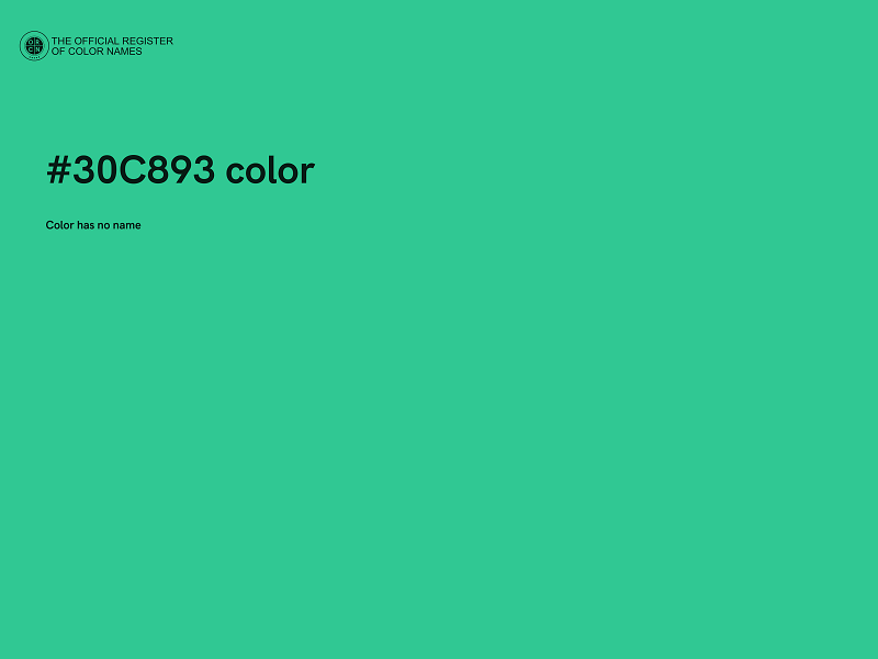 #30C893 color image