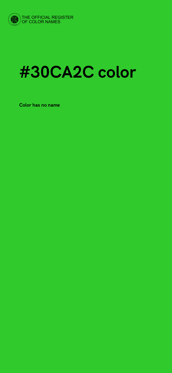 #30CA2C color image