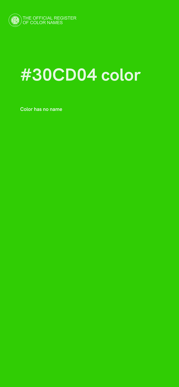 #30CD04 color image