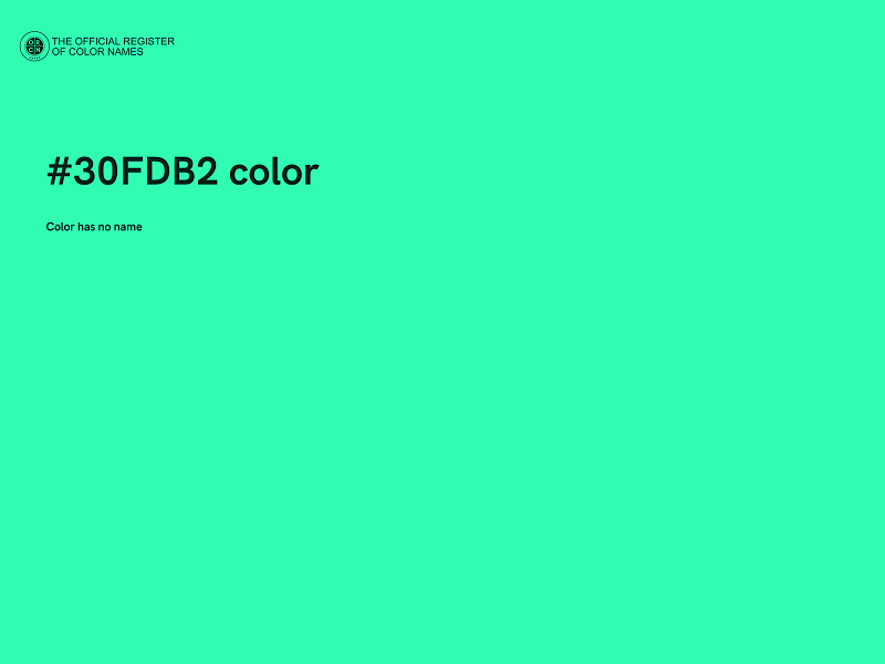 #30FDB2 color image