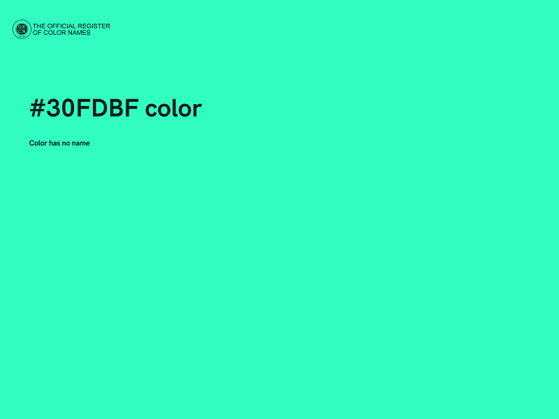 #30FDBF color image