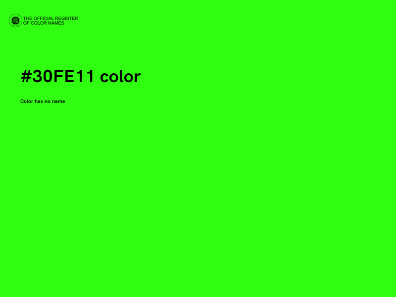 #30FE11 color image