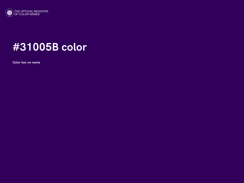 #31005B color image