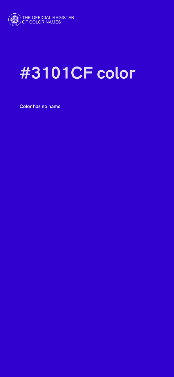 #3101CF color image