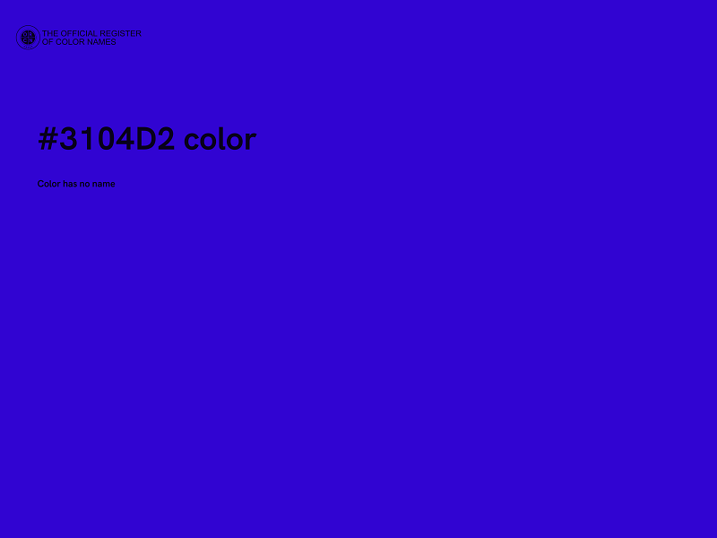 #3104D2 color image