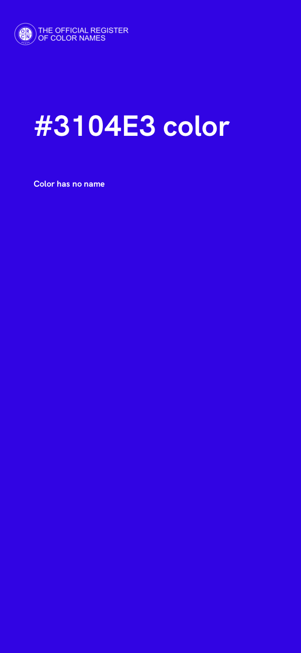#3104E3 color image