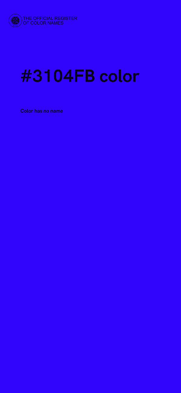#3104FB color image