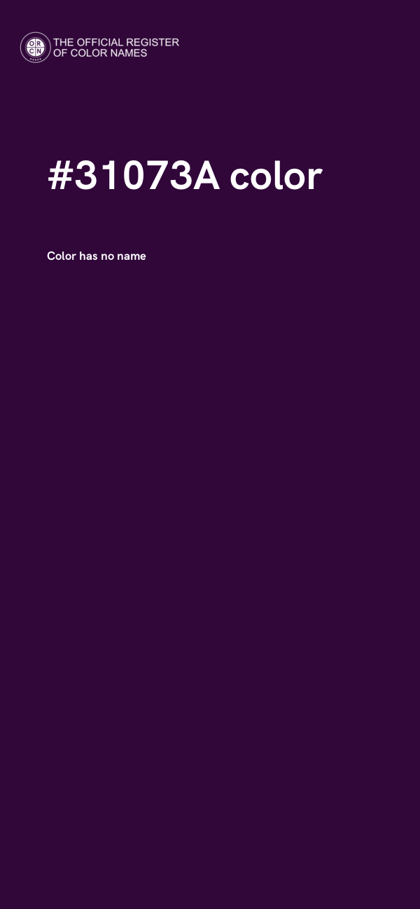 #31073A color image